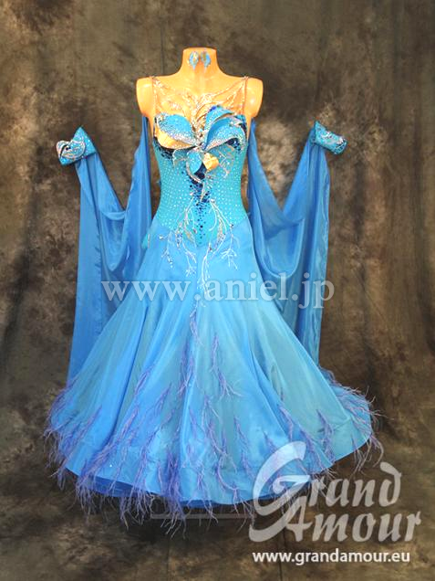 M2769・【Grand Amour】ターコイズブルー