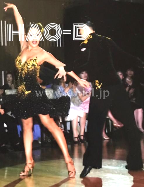 L3038・黒&ゴールドペア