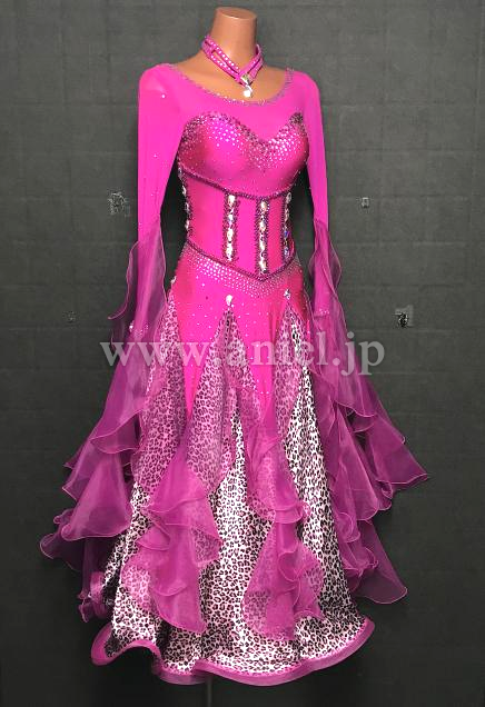 M8607・ピンク&豹柄