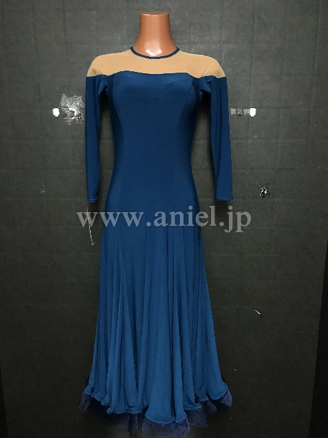 【gentil】深緑ワンピース【中古】