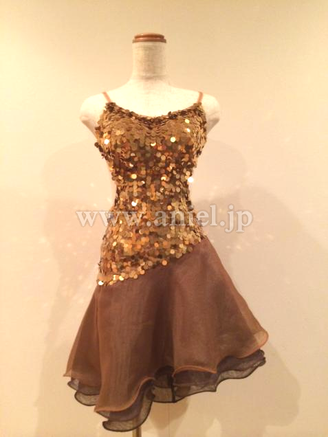 L1657・ゴールド&ブラウン