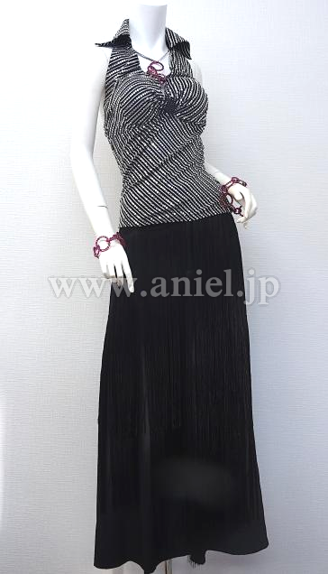 L4003・白&黒パンツドレス※試着不可