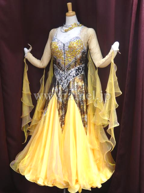 M3563・ゴールド&ブラウン