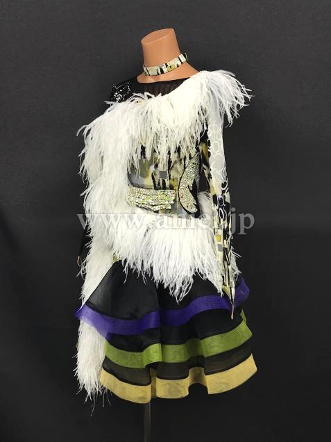 L6615・黒&柄※試着不可