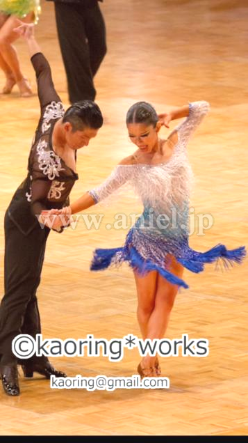 L1681・白&水色グラデーション※試着不可