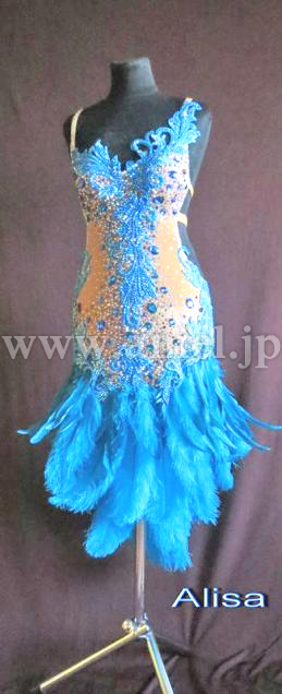 L2174・ベージュ&青