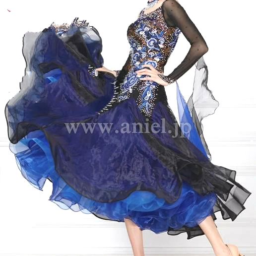 M5049・黒&青※試着不可