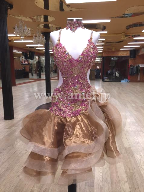 L2177・ゴールド&ピンク※試着不可