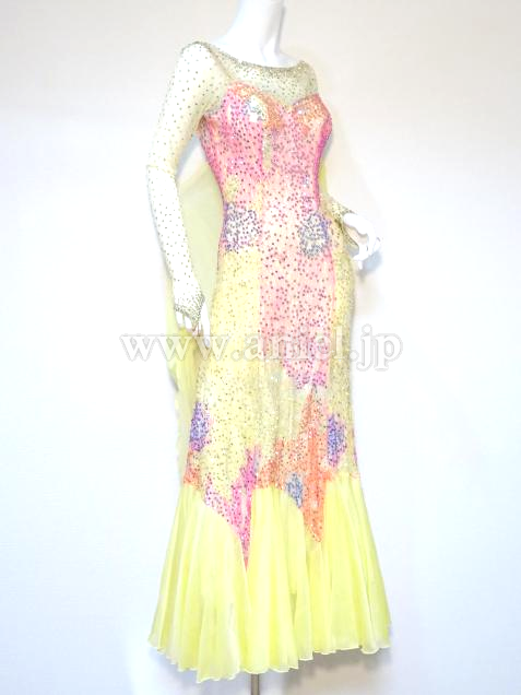 M5058・【Chrisanne】黄&ピンク※試着不可