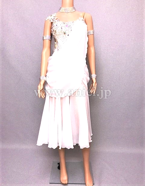 L5906・白ルンバドレス