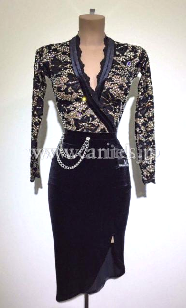 L6610・【Abraham Martinez】黒ベロア