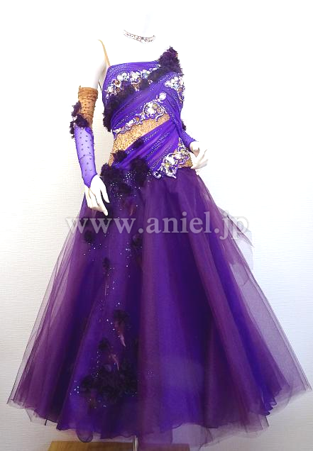 M5858・紫【Ajour design】※試着不可