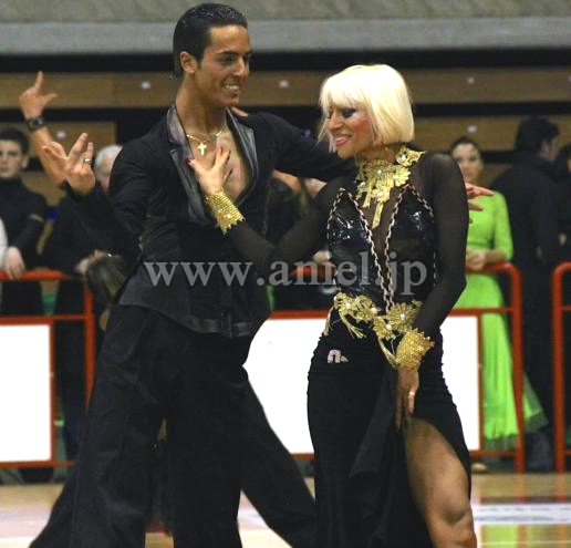 PL2187・【FB international】黒&ゴールド