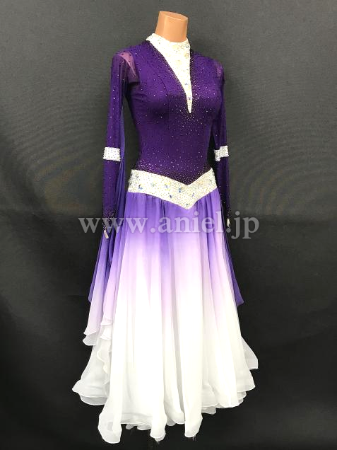 M7982・紫&白※試着不可