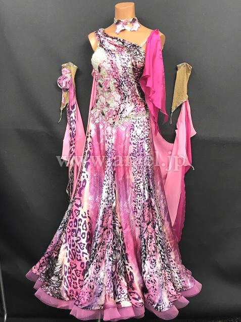 M7983・【Edda Hsu】ピンク柄