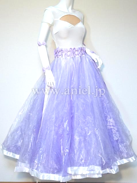 M5057・白&ラベンダー※試着不可