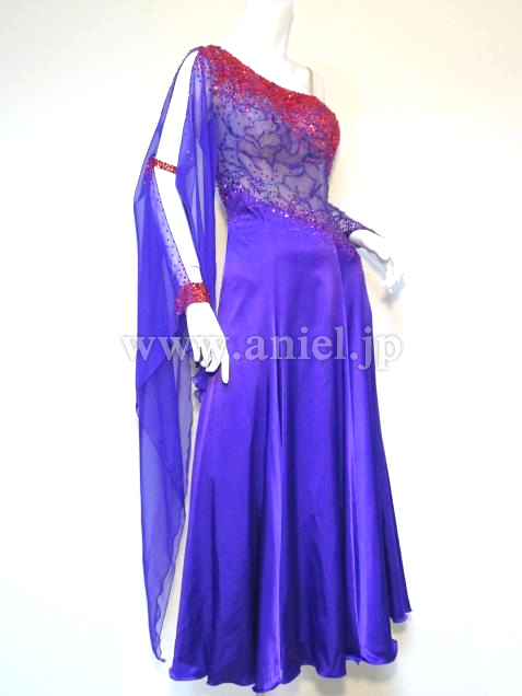 M5077・紫&赤※試着不可