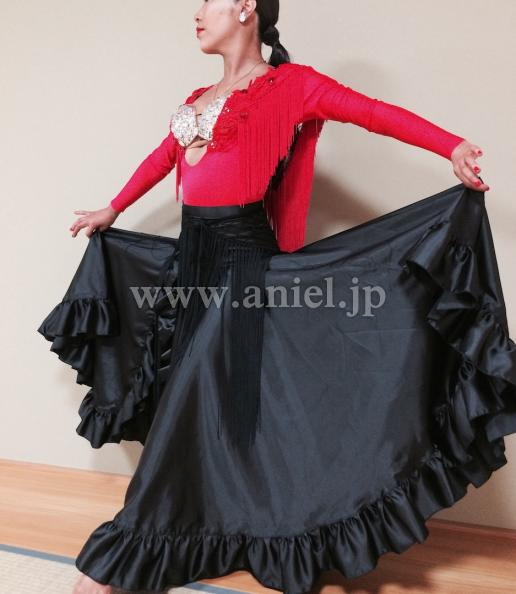 L2669・赤&黒パソドレス※試着不可