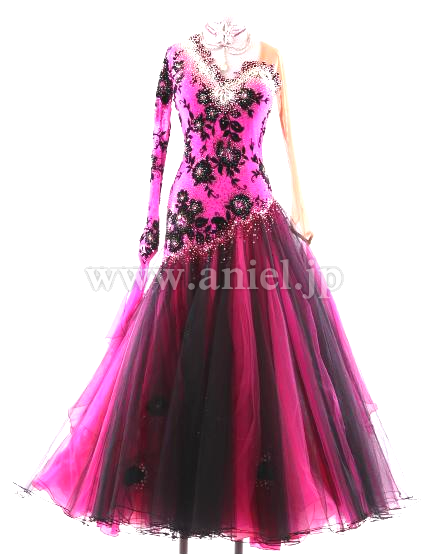 PM2374・エレクトリックピンク&黒