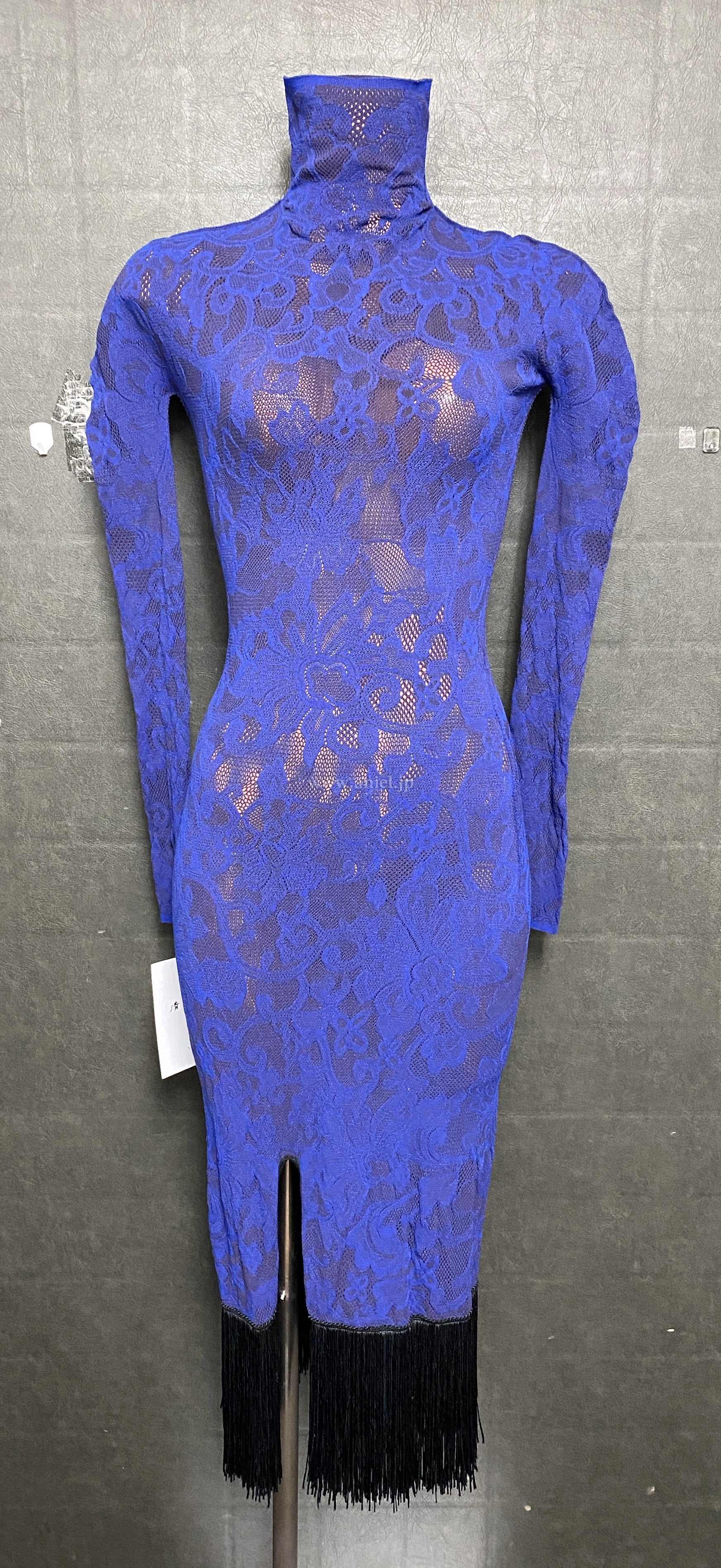 【チャコット】ノーソーイングブルーワンピース【中古】