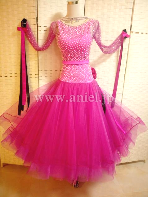 M4353・ピンク&黒※試着不可