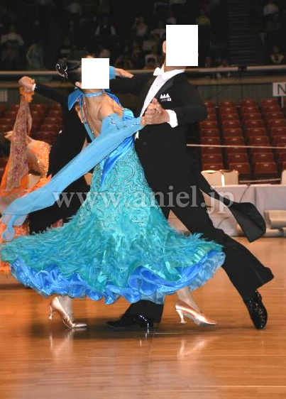 M4127・【MARABO】・ジェード&水色