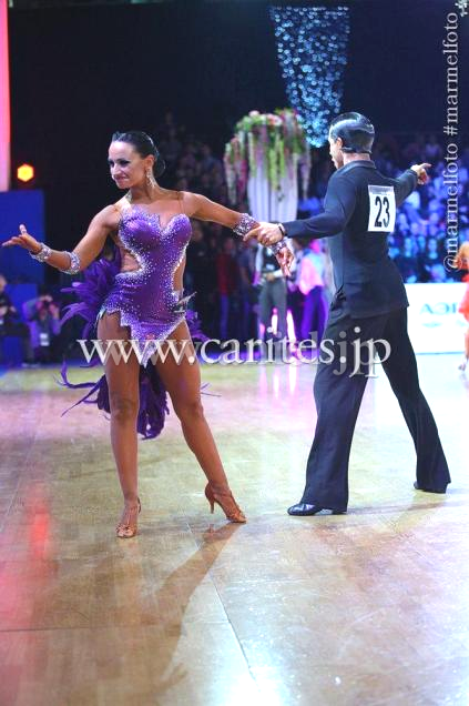 L3600・【Abraham Martinez】パープル羽根