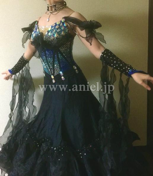 M4364・黒&ブルー