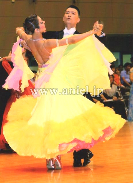 M3489・【Chrisanne】黄&ピンク