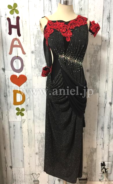 L3614・黒&赤モチーフ