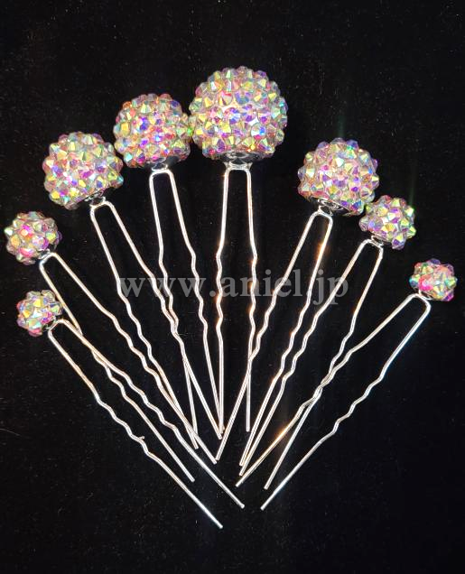 【SALE50%OFF】キャンディヘアピンセット　8本・10本