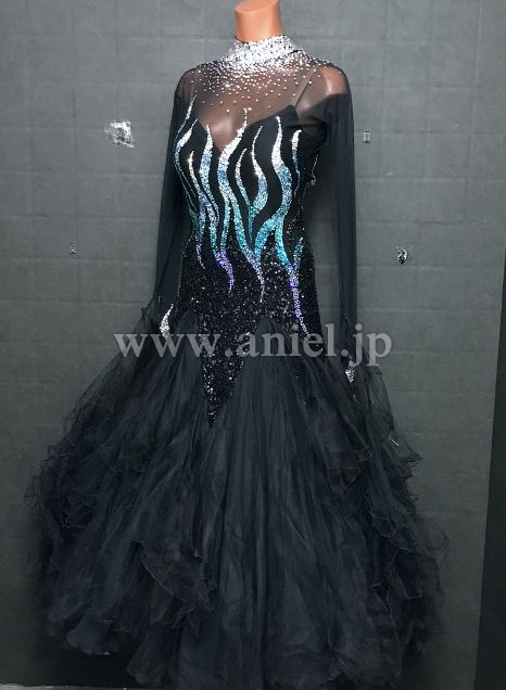 B11・【Chrisanne】黒&水色