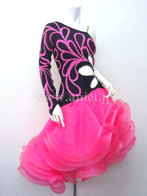 L4029・ピンク&黒