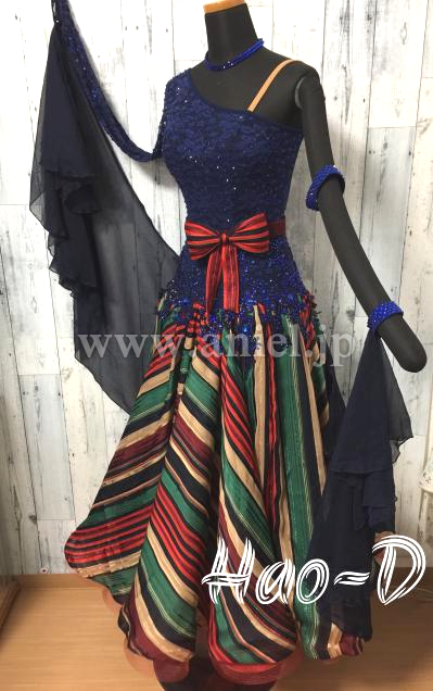 M5095・紺&カラフル