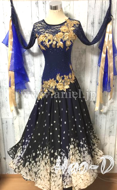 M5096・青&ゴールド