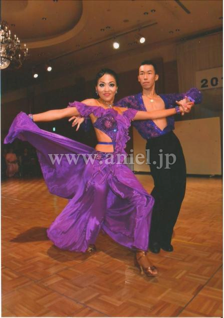 L2694・紫パソドレス