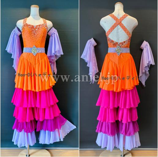 BM9260・【SALE】カラフル兼用パンツドレス