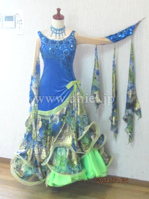 M2375・サファイア&フローグリーン