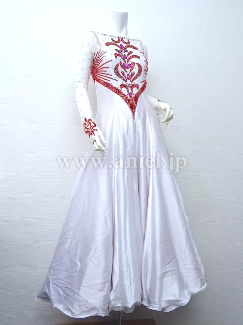 M5892・【チャコット】白&赤