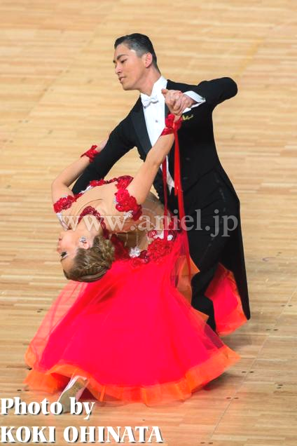 M3038・【EM】ベージュ&赤