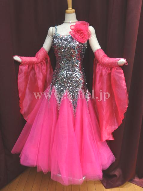 M3585・ピンク&グレー※試着不可