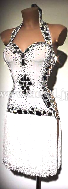 L6251・【Abraham Martinez】ホワイトフリンジ