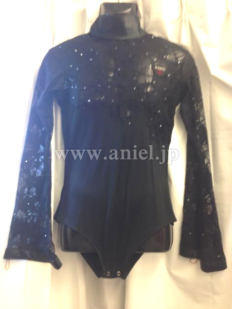 L1700・黒ショートタートルネック男性用衣装