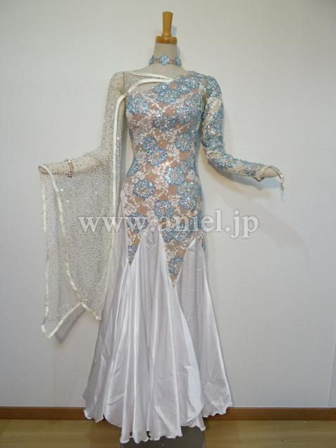 M3127・【Chrisanne】白&水色※試着不可