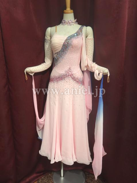 M3068・薄ピンク&青※試着不可