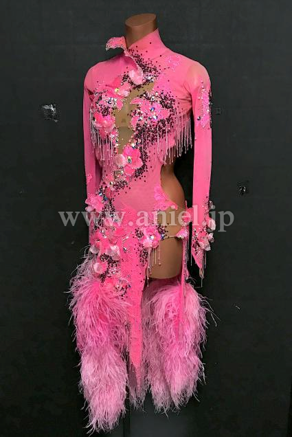 AL1560・【Grand Amour】ピンク&ボア