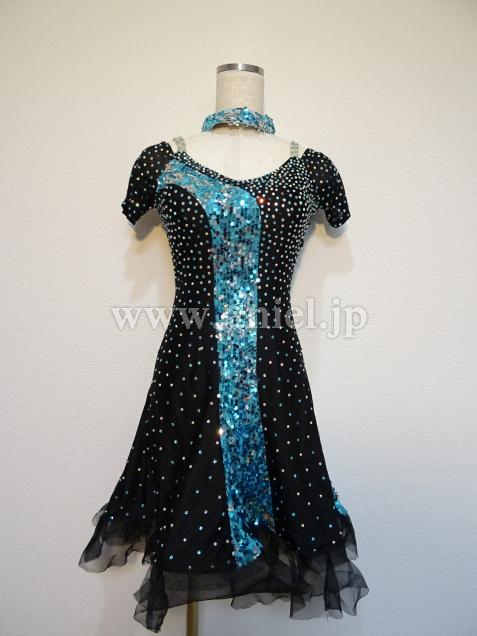 L3141・黒&水色※試着不可