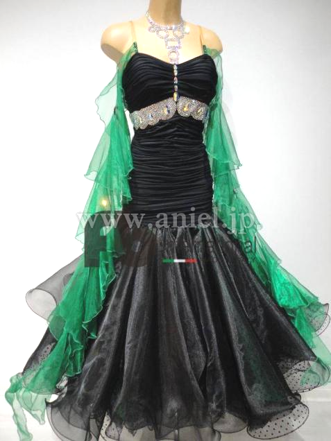 M3057・【FB international】黒&緑