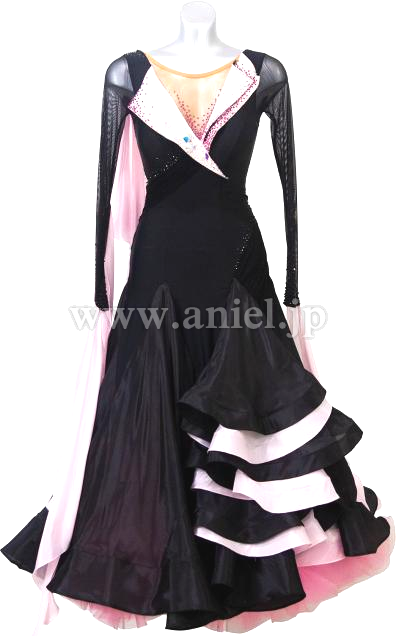 M6941・【Grand Amour】黒&ピンク