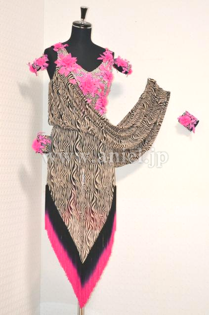 L2246・ゼブラ柄&ピンク